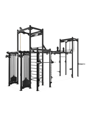 HOLD STRONG Elite - Functional RIG-Tower - Customized - Bridge - seitliche Ansicht 1