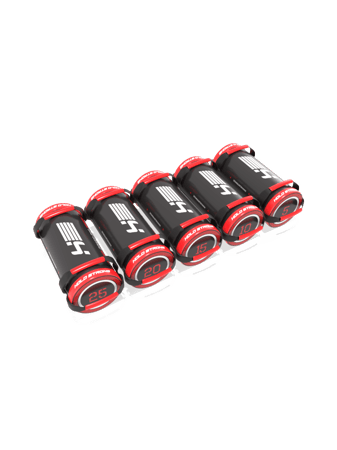HOLD STRONG Elite - Corebage - im Set - 5 kg bis 25 kg - Rot