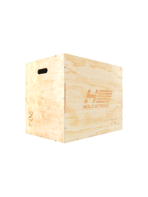 HOLD STRONG Elite - Plyo Box aus Holz - Plyometrisches Training