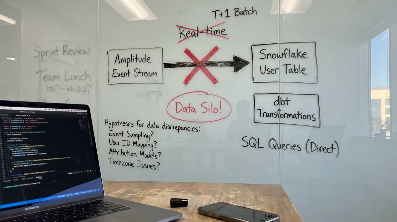 Amplitude vs SQL for product analytics: Avoid data silos with the right tool.