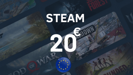 Steam Gift Card €20 - Europe