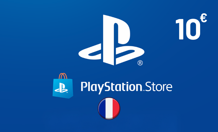 PlayStation Store Gift Card €10 - France