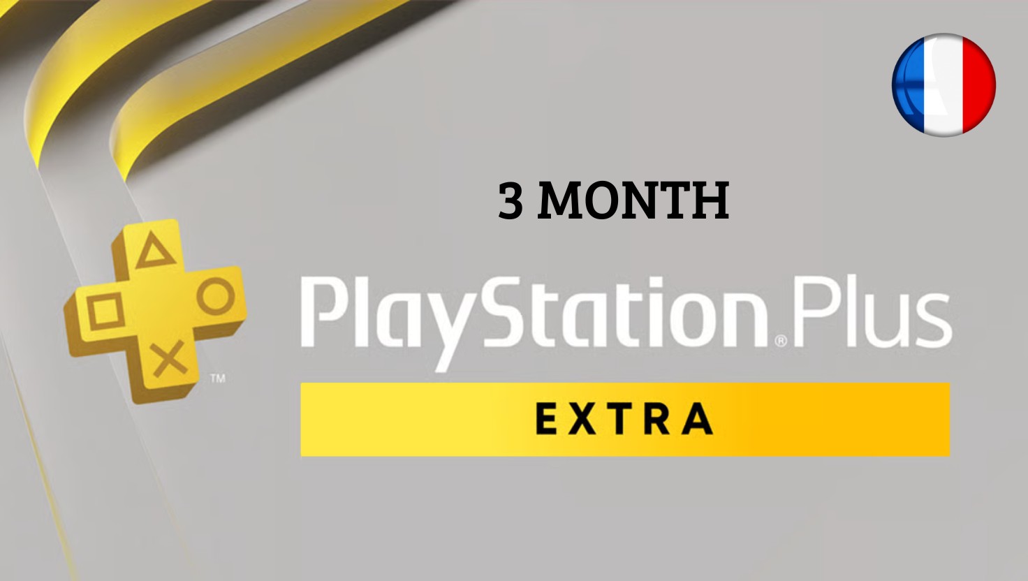 PlayStation Plus Extra 3 Months - France