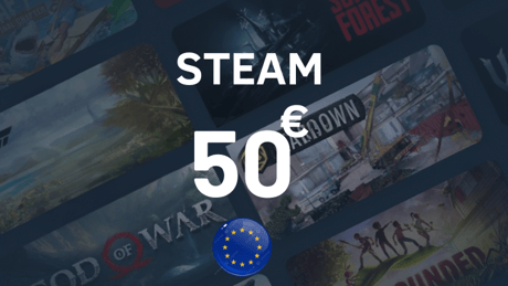 Steam Gift Card €50 - Europe