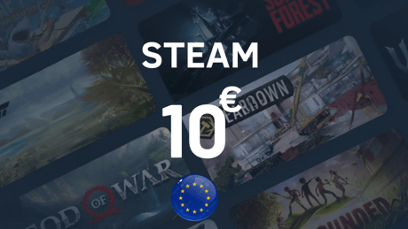 Steam Gift Card €10 - Europe