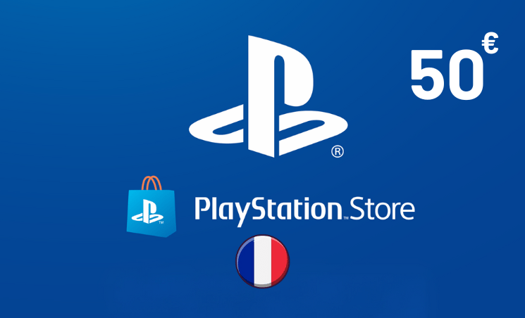 PlayStation Store Gift Card €50 - France