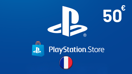 PlayStation Store Gift Card €50 - France