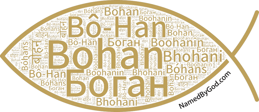 Bohan in languages of the Bible