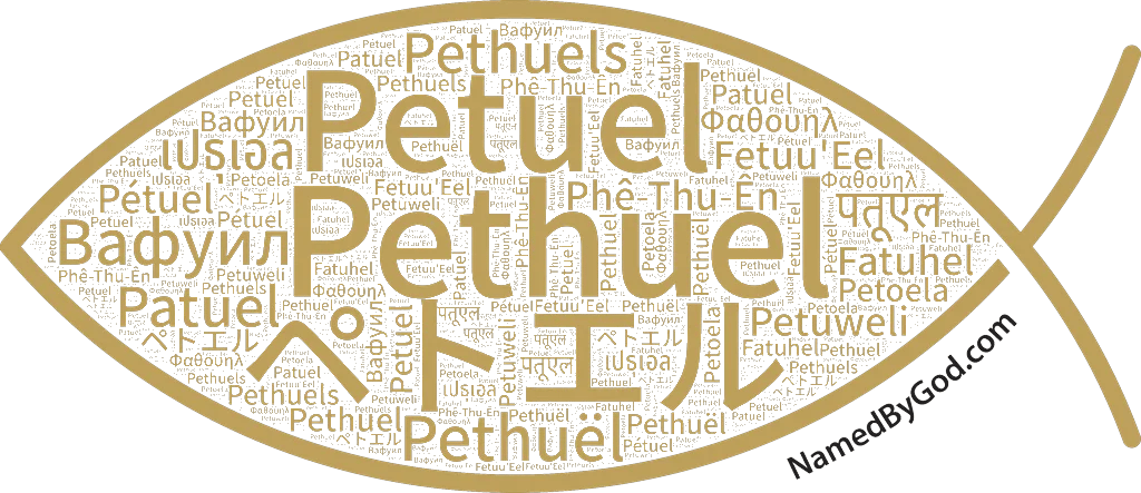 Pethuel in languages of the Bible