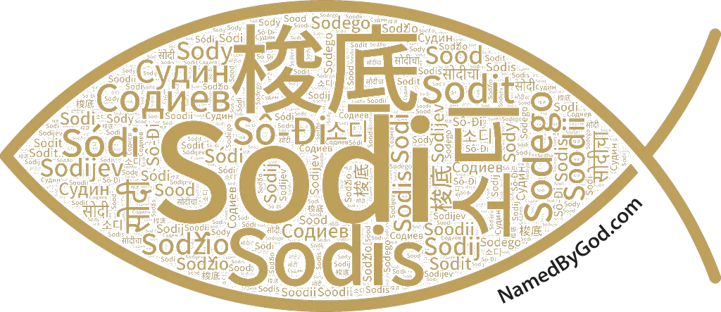 Sodi in languages of the Bible