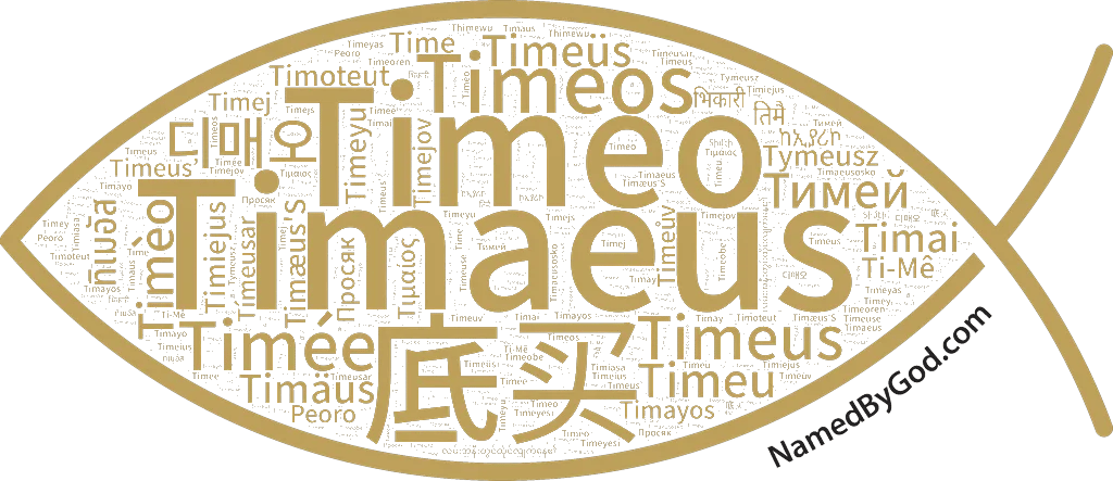 Timaeus in languages of the Bible