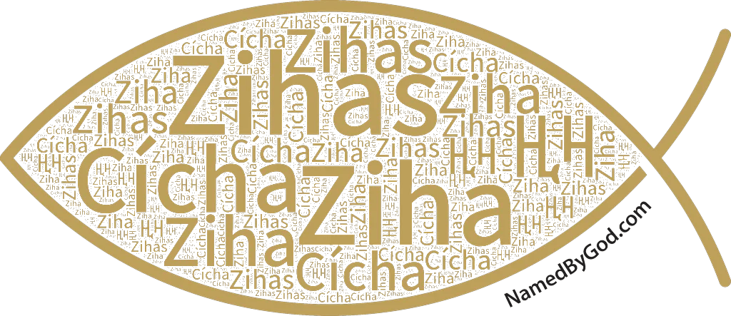 Ziha in languages of the Bible