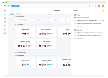 personal to do list in Hubstaff Tasks
