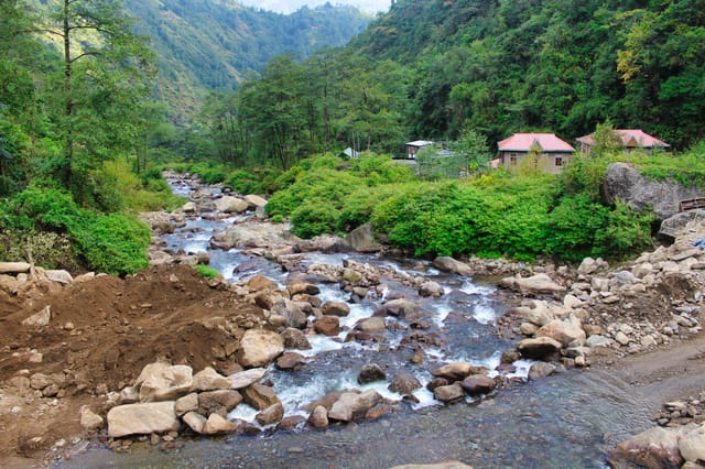 Sandakphu Srikhola River