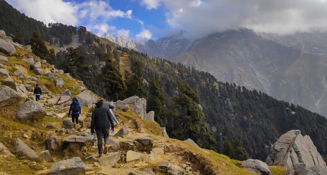 Indrahar Pass Trek Trail