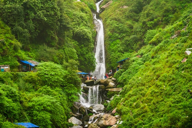 Mcleodganj Bhagsu Nag waterfall