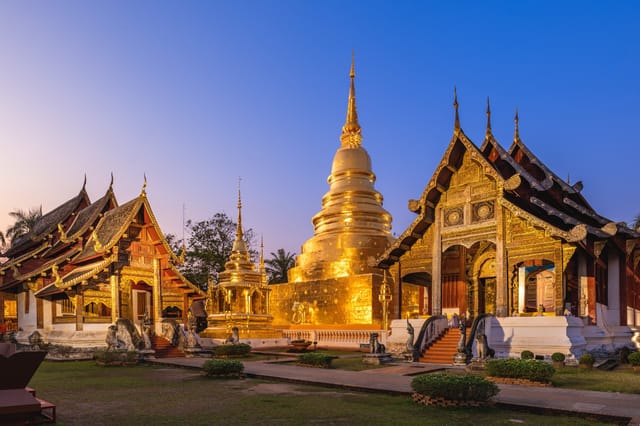 Wat Phra Singh Golden Temple Chiang Mai