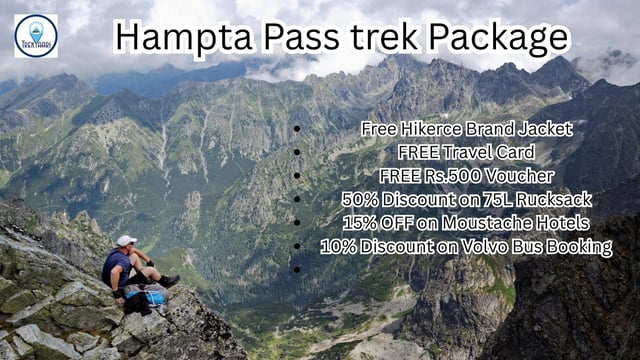 Hampta Pass trek Package - with and without Chandratal Lake visit