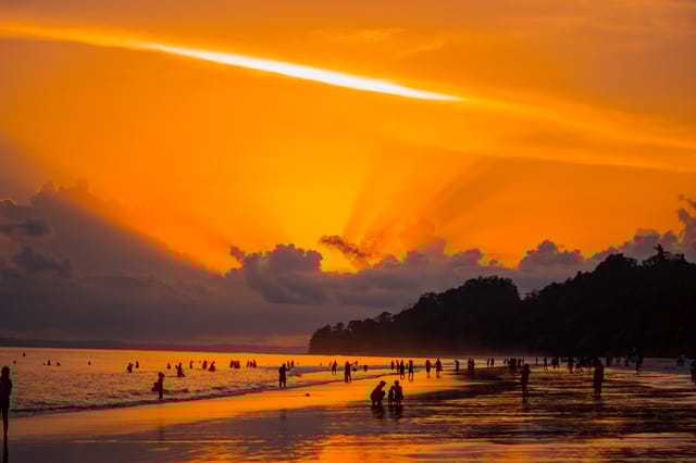 Andaman Radhanagar Beach Sunset