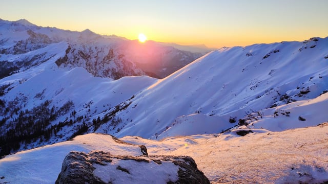 Kedarkantha Trek Sunset