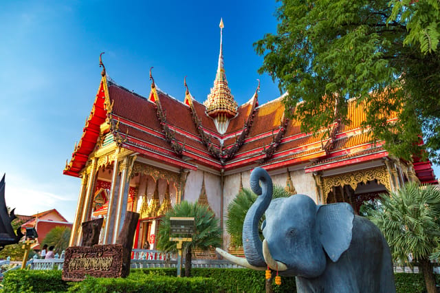 Wat Chalong Temple Phuket Thailand