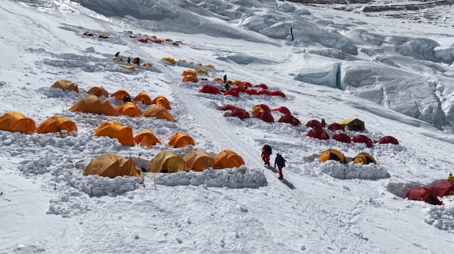 Mount Everest 3rd Campsite