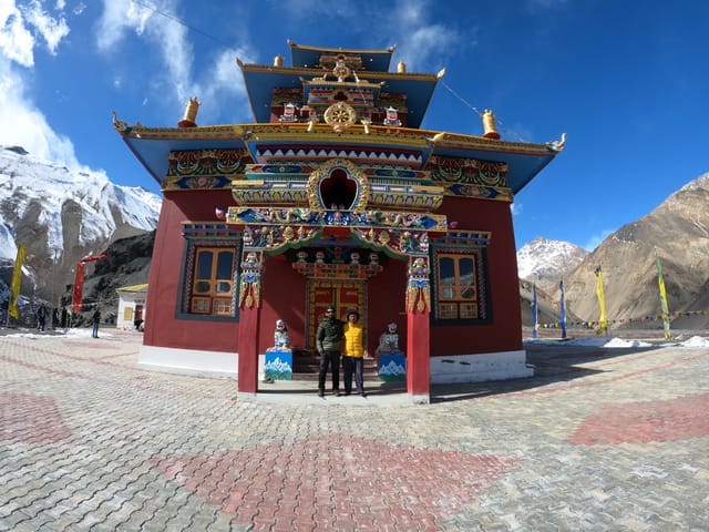 Spiti valley Gue Monastery