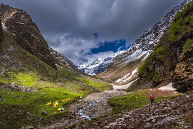 Rupin Pass Water Streams