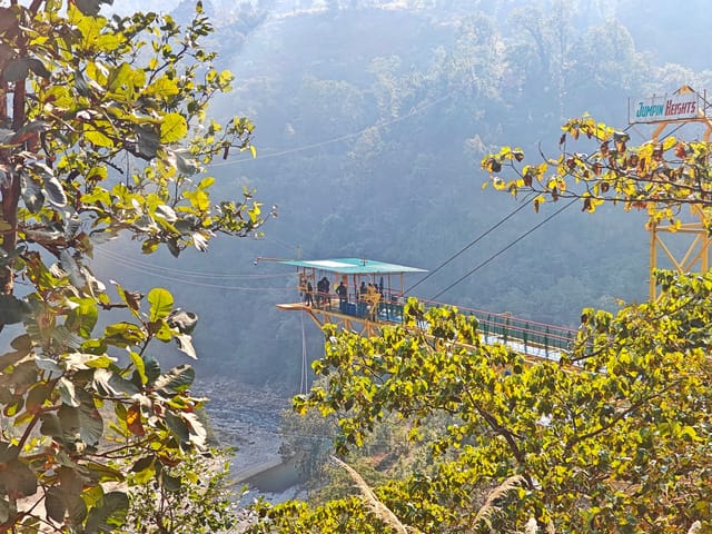 Bungee jumping,Rishikesh