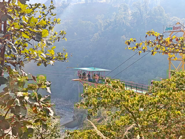 Bungee jumping,Rishikesh