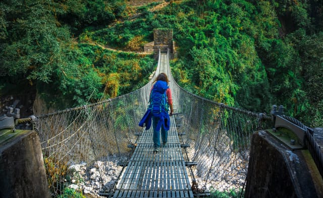 Annapurna Base Camp Bridge