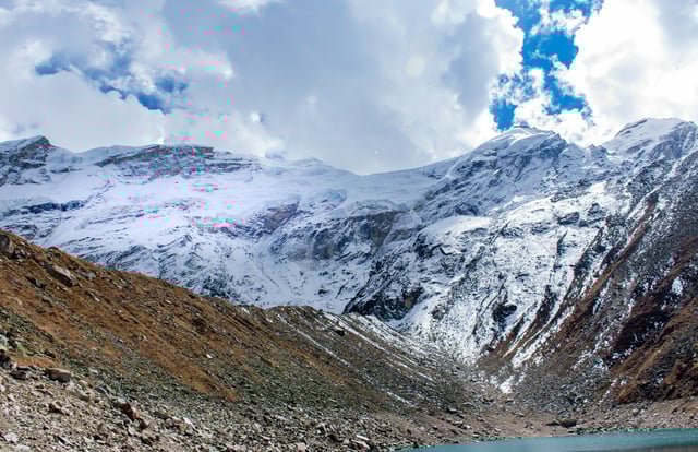 Satopanth Tal Snow Mountian