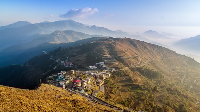 Chakrata Trek sunset