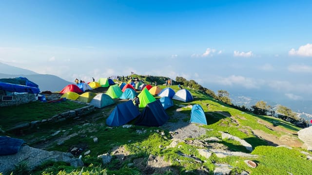 Triund Trek Campsite