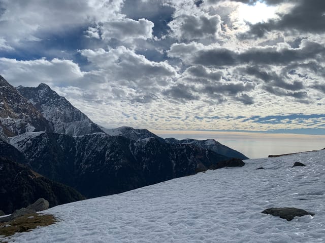 Indrahar Pass Trek  Laka Glacier