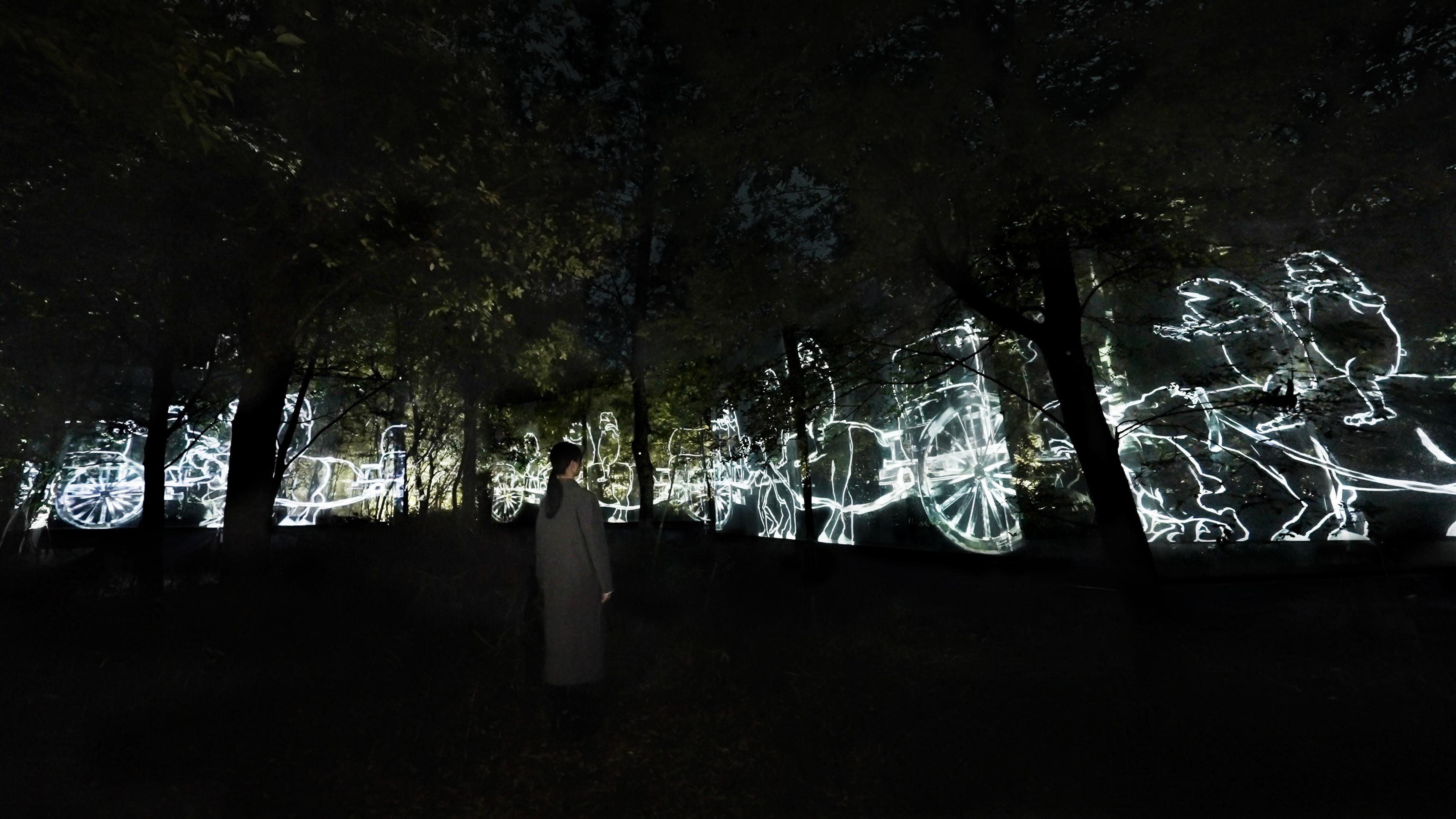 Walk, Walk, Walk - Secondary Forest | teamLab