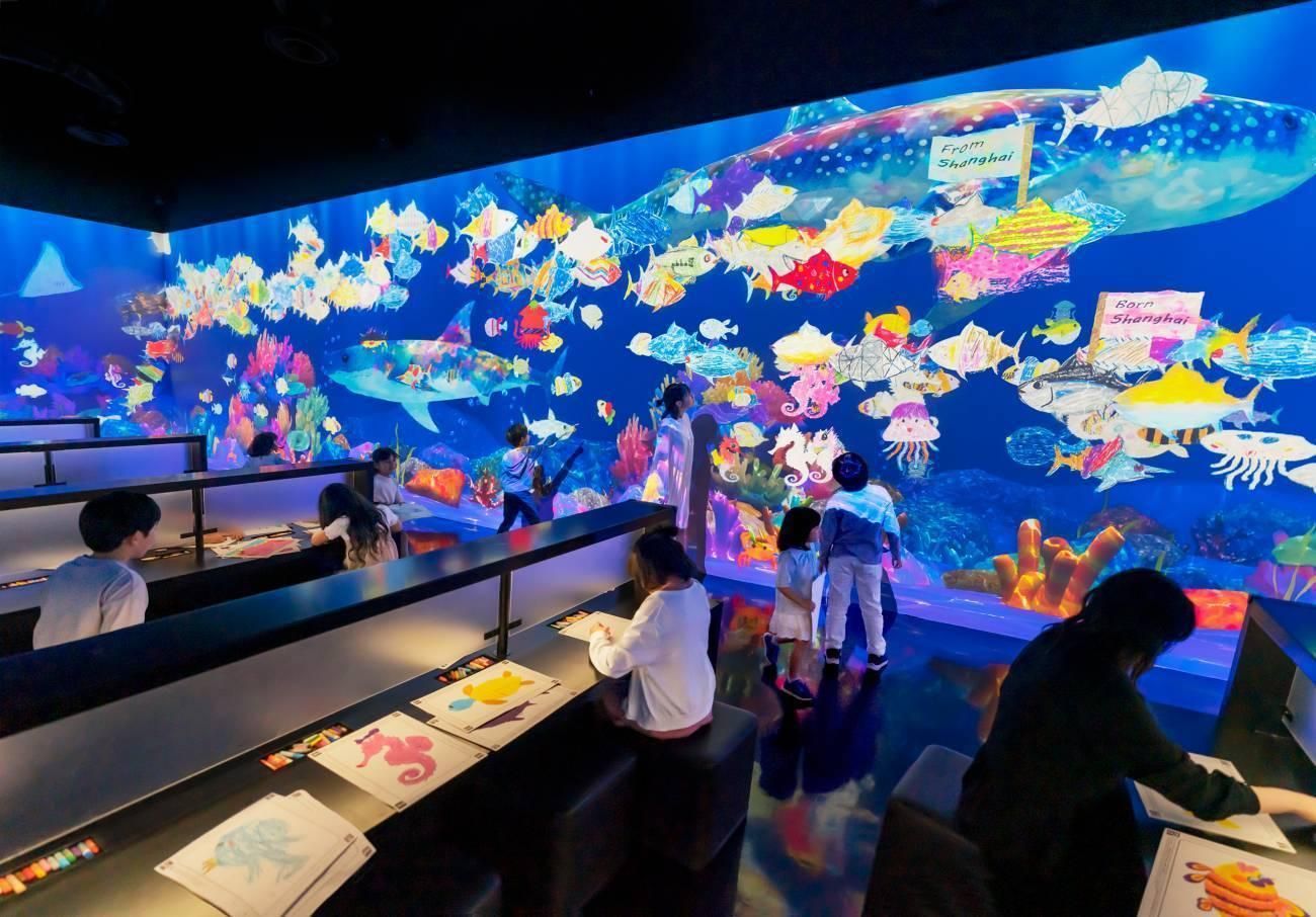 ◆Deep Sea~深海水族館館長室◆手描きイラスト 地域創生×VR】2022年冬、沼津港深海水族館の隣に体感型VR