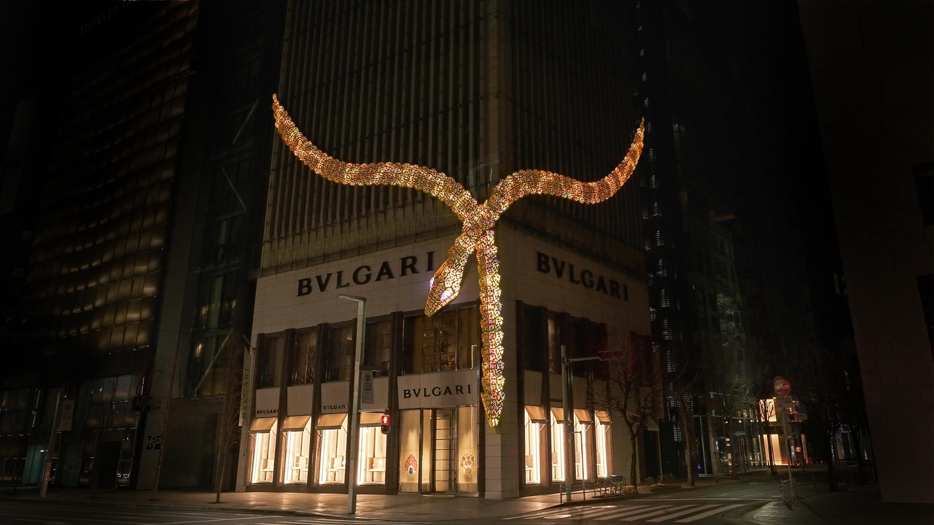 BVLGARI ボールペン BVLGARI Small Ballpoint pen Black/Silver Black ink Size 10.2