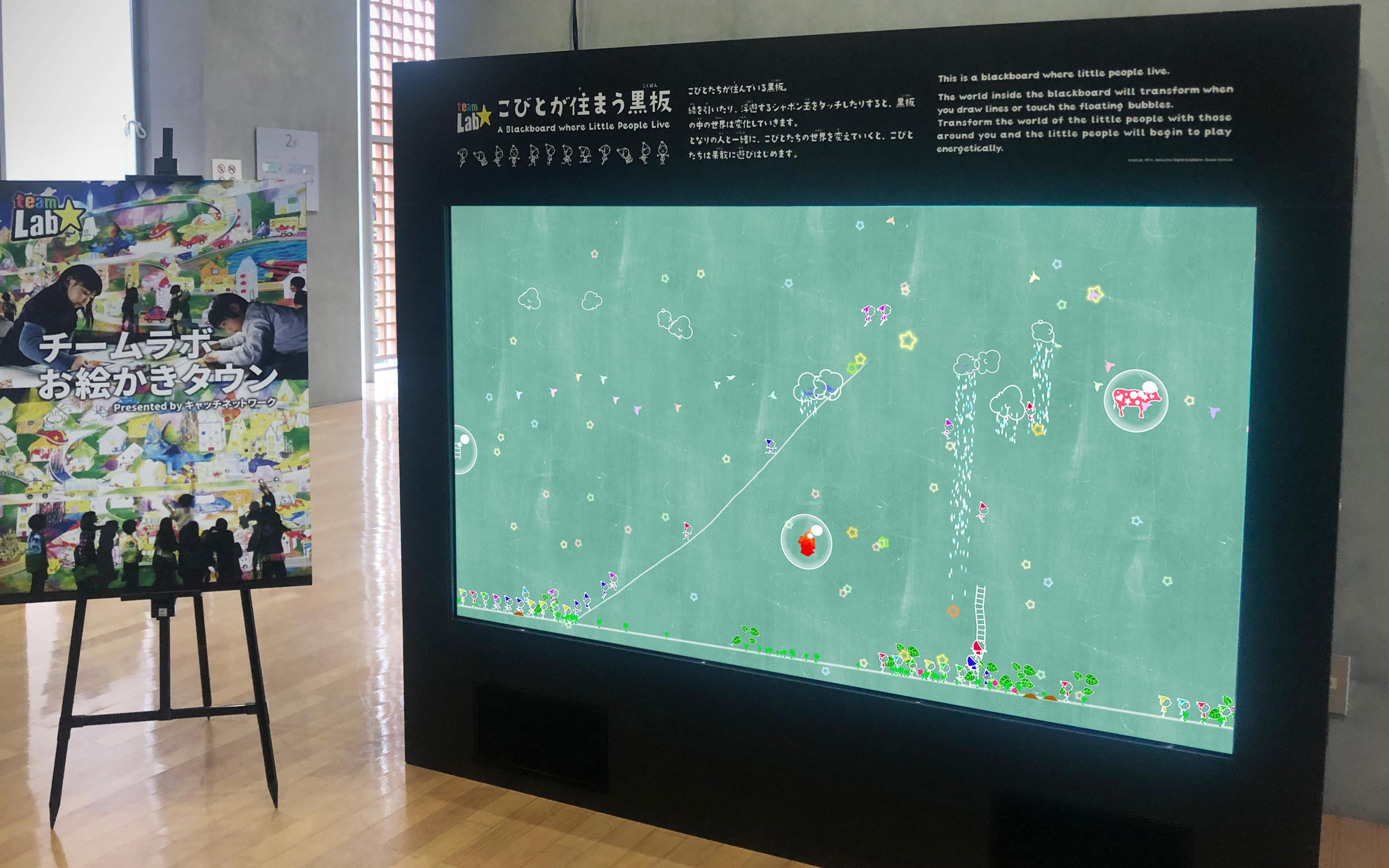 こびとが住まう黒板