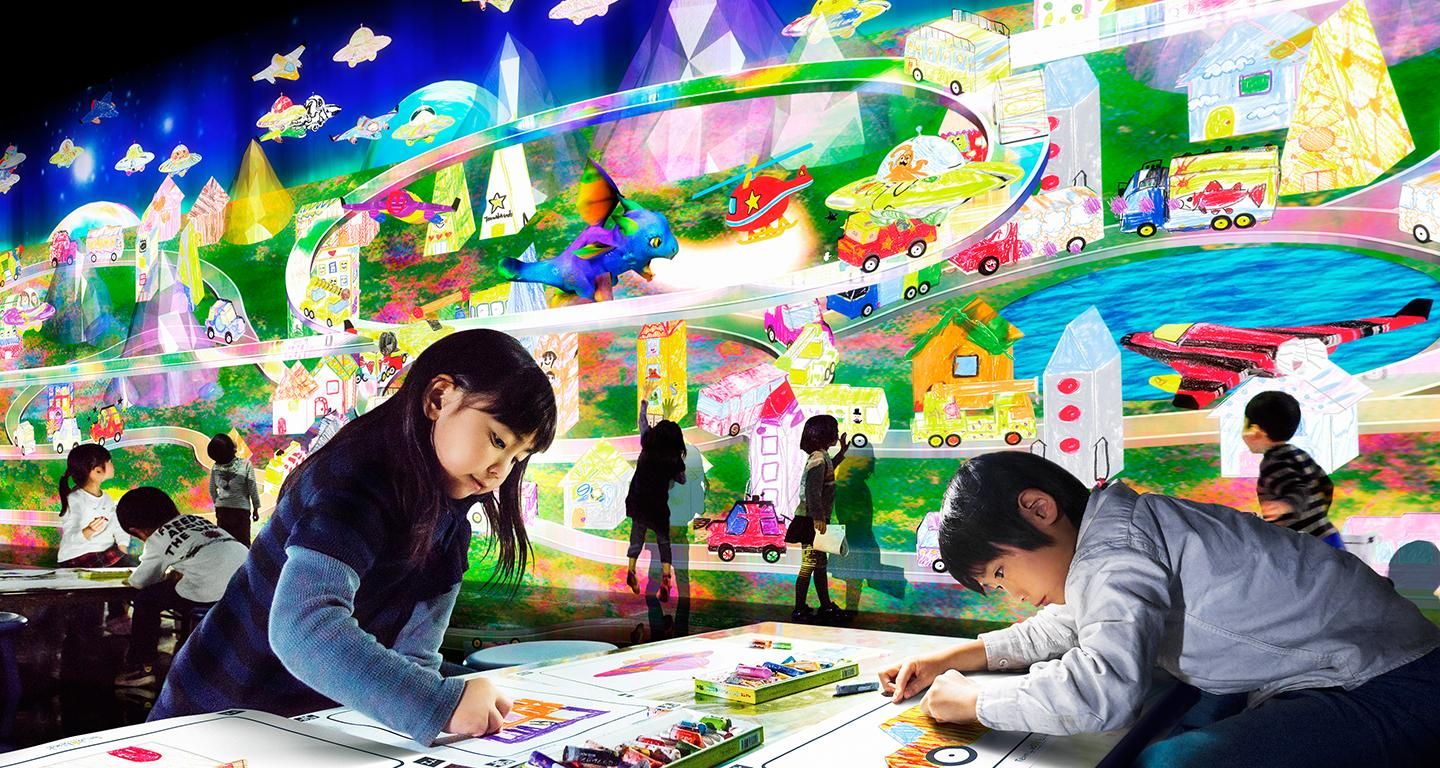 熊本）積み木やお絵かきで未来空間 子ども科学館を一新 | チーム