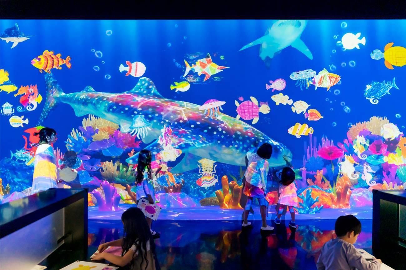 ◆Deep Sea~深海水族館館長室◆手描きイラスト 地域創生×VR】2022年冬、沼津港深海水族館の隣に体感型VR