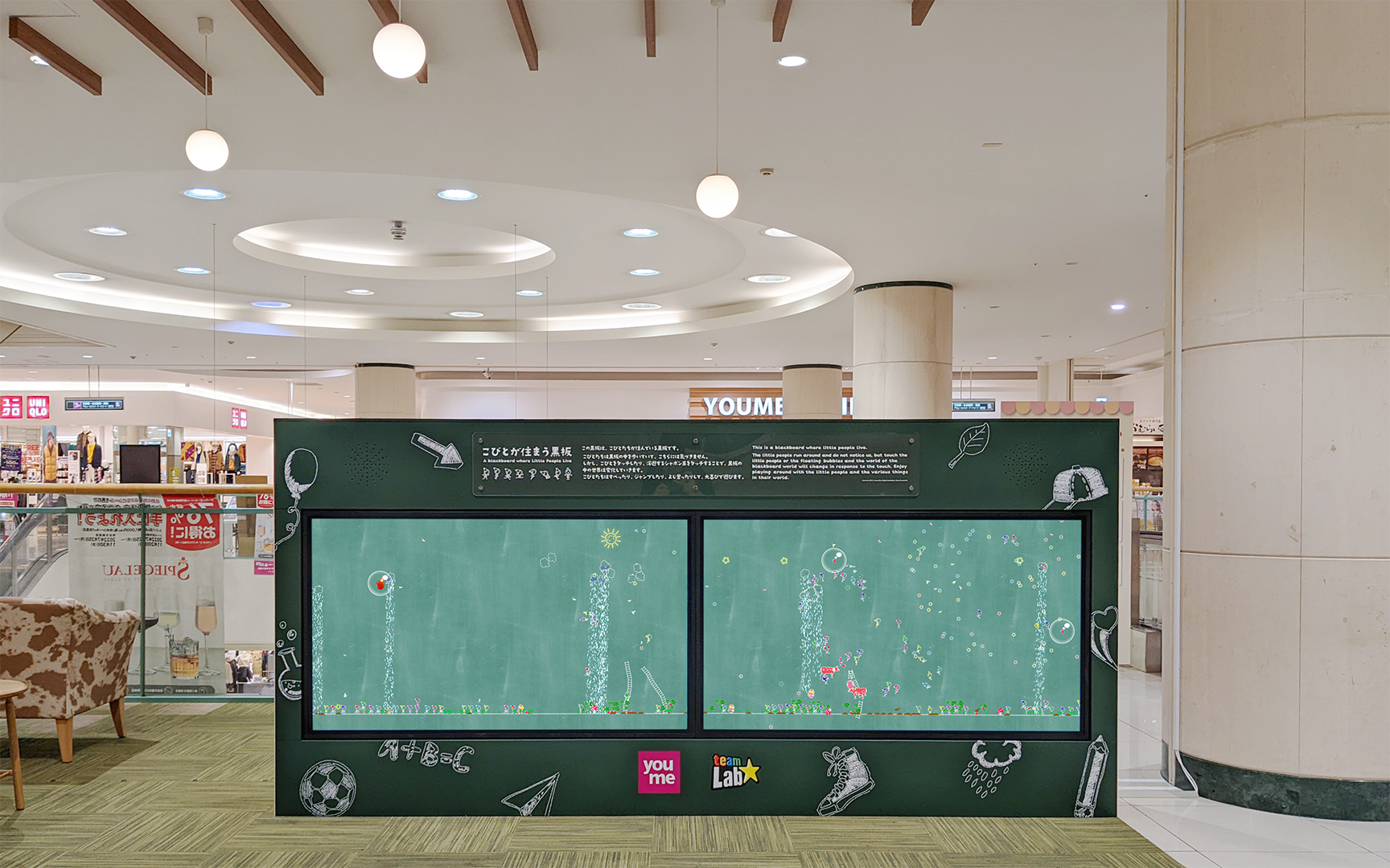 こびとが住まう黒板