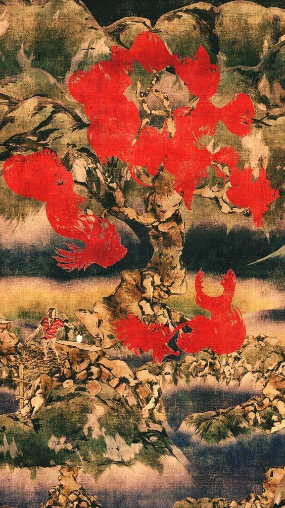 花と屍 十二幅対 / Flower and Corpse Set of 12 | teamLab / チームラボ