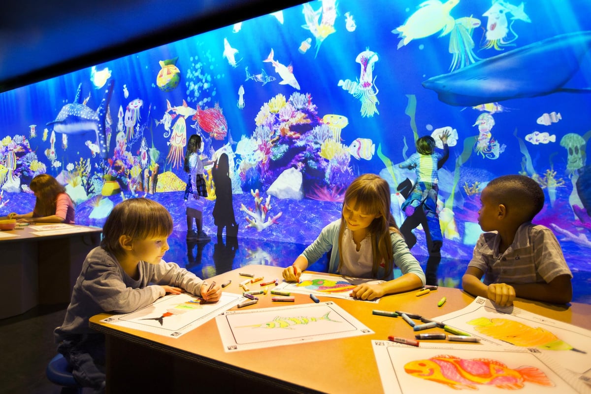teamLab: Sketch Ocean | teamLab