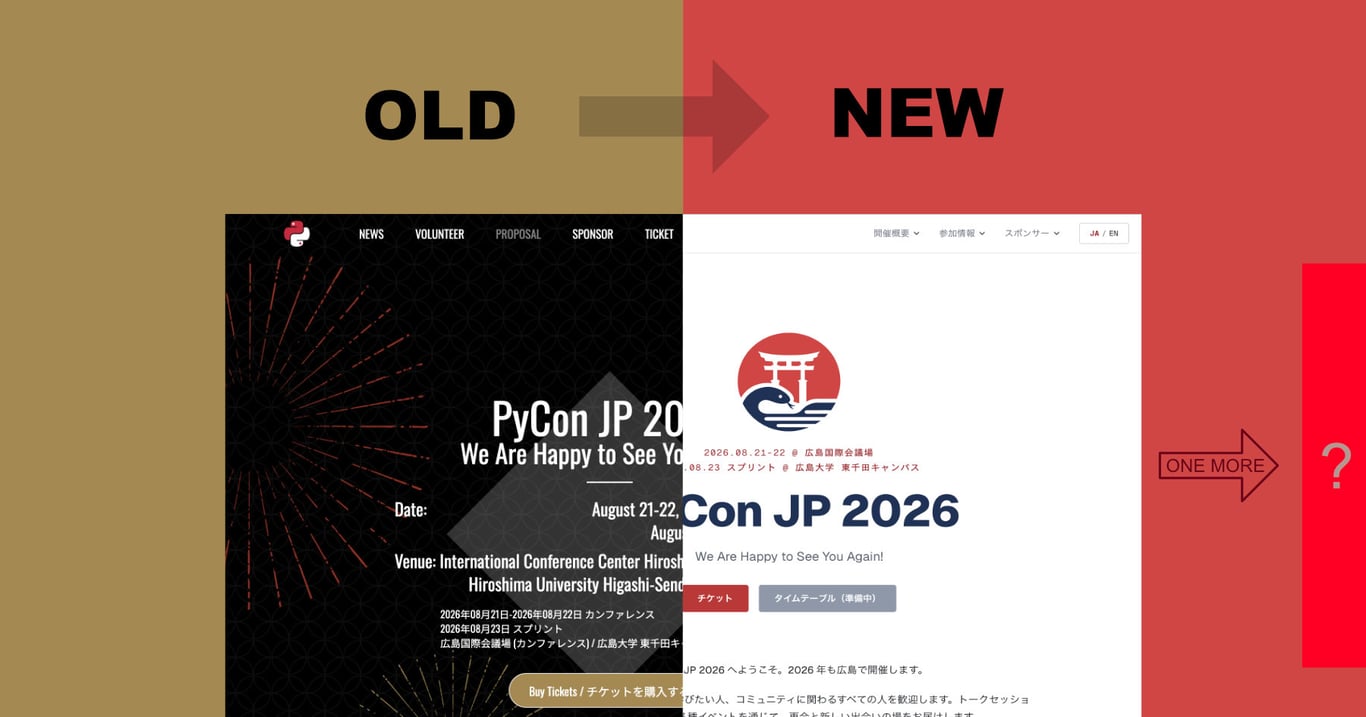 The initial release of the website