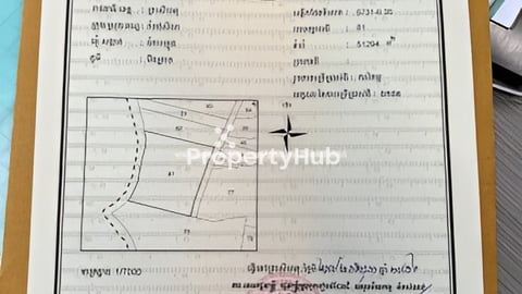 ដីលក់ស្រុកកំពង់សិលា ខេត្តព្រះសីហនុ ចុះពីផ្លូវជាតិលេខ4 2km 西哈努克省磅锡拉县待售土地