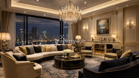 The Louvre Penthouse of 467 Sq.m. on 41F for $3.57M at Le Condé BKK1 - Phnom Pen