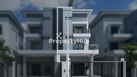 4 Storey Twin Villa in Palm Spring  Under Market Value