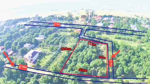 ដីចំកាលក់បន្ទាន់ទំហំ 53m x 110m អរិយក្សត្រ