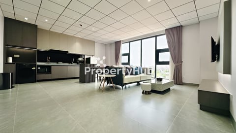 Brand New 1 King Size Bed Fully Furnished with Balcony near Grand Phnom Penh [家具